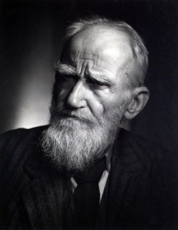 Portrait of George Bernard Shaw